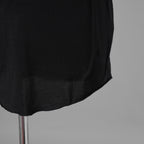 JULIUS ユリウス / 美品 25SS Cotton Jersey Switching Tank Top タンクトップ / 899CUM4 / size 3 (BLACK) 352183-in-ue