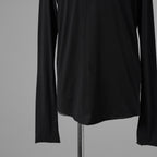 JULIUS ユリウス / 美品 25SS Cotton Jersey Switching Long Sleeve T-shirt 長袖Ｔシャツ / 899CUM2 / size 2 (BLACK) 352184-in-ue