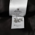 MM6 Maison Margiela メゾン マルジェラ / 22AW 美品 レザー 2Bテーラードジャケット / S62BN0063 / size 44 (BLACK)
