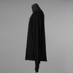 JULIUS ユリウス / 美品 25SS Cotton Jersey Switching Long Sleeve T-shirt 長袖Ｔシャツ / 899CUM2 / size 2 (BLACK) 352184-in-ue