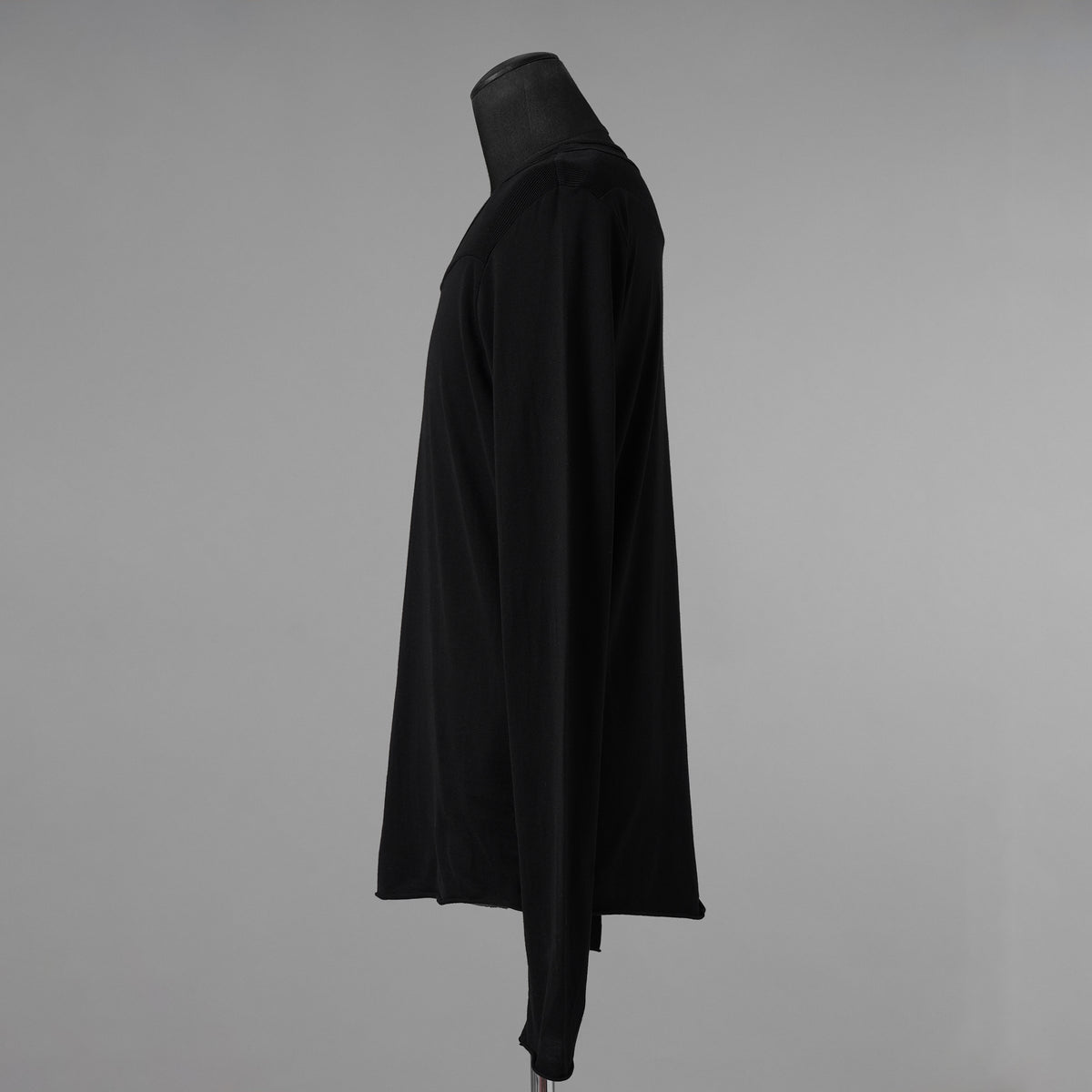 JULIUS ユリウス / 美品 25SS Cotton Jersey Switching Long Sleeve T-shirt 長袖Ｔシャツ / 899CUM2 / size 2 (BLACK) 352184-in-ue