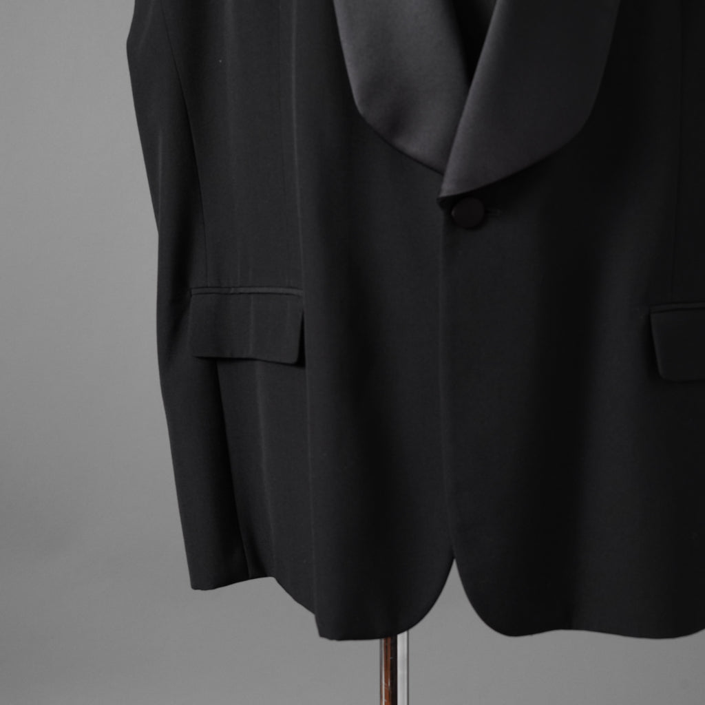 MM6 Maison Margiela メゾン マルジェラ / 24AW 美品 テーラード ベスト サテンラペル / S62FB0069 M35436 / size 36 (BLACK) ユニセックス