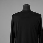 JULIUS ユリウス / 美品 25SS Cotton Jersey Switching Long Sleeve T-shirt 長袖Ｔシャツ / 899CUM2 / size 2 (BLACK) 352184-in-ue