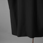 MM6 Maison Margiela メゾン マルジェラ / 24AW 美品 テーラード ベスト サテンラペル / S62FB0069 M35436 / size 36 (BLACK) ユニセックス