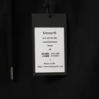 新品 kiryuyrik キリュウキリュウ / 24SS Easy Wide Slacks イージーワイドスラックス パンツ / KR-HP30-906 / size M (BLACK）