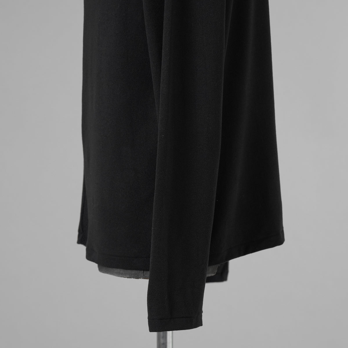 bajra バジュラ / 美品 24AW タートルネックカットソー プルオーバー 長袖Tシャツ / 158UK02 / size 3 (BLACK) 352182-in-ue