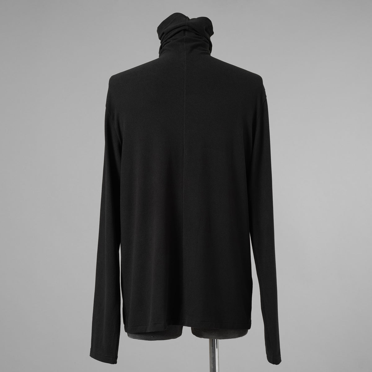 bajra バジュラ / 美品 24AW タートルネックカットソー プルオーバー 長袖Tシャツ / 158UK02 / size 3 (BLACK) 352182-in-ue