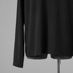bajra バジュラ / 美品 24AW タートルネックカットソー プルオーバー 長袖Tシャツ / 158UK02 / size 3 (BLACK) 352182-in-ue