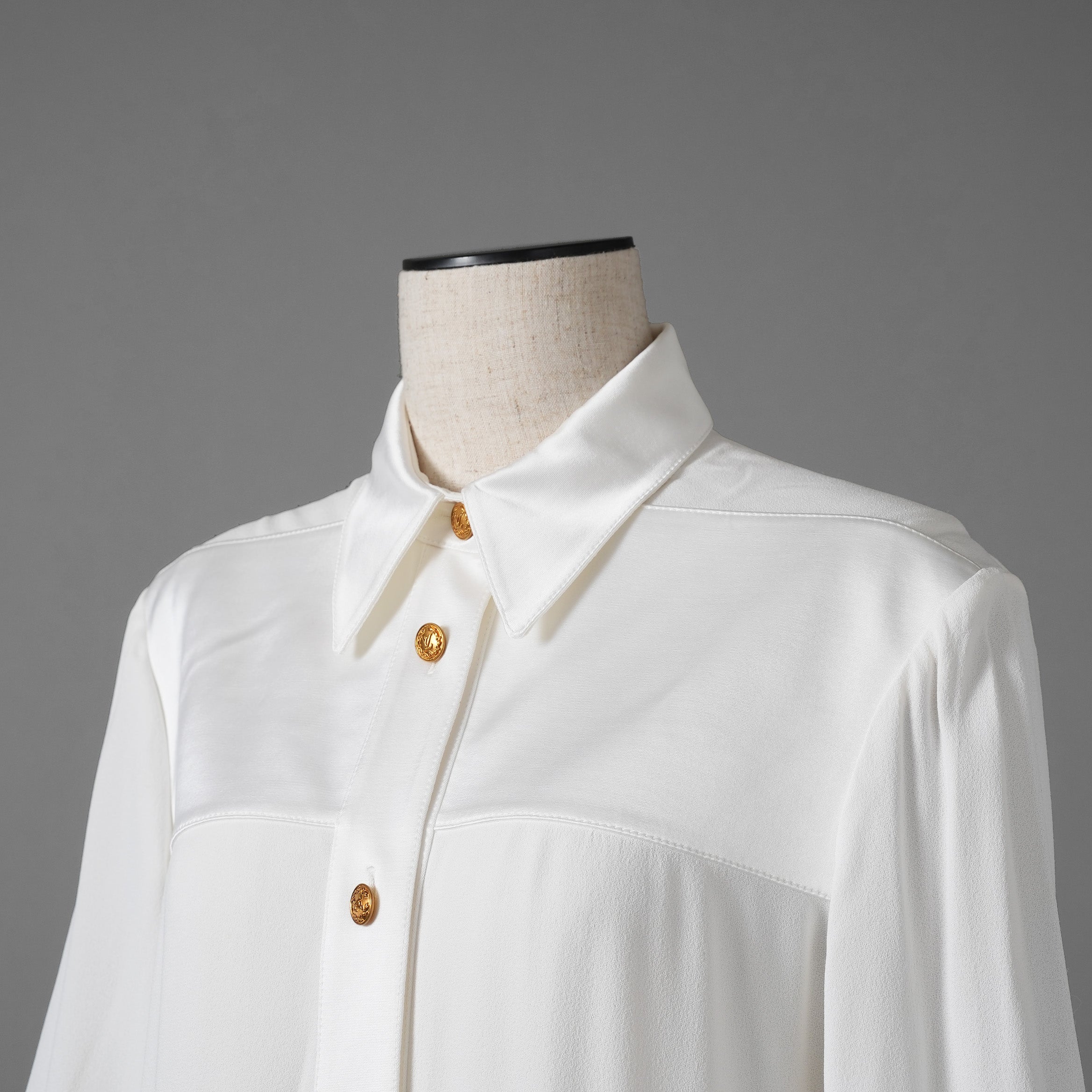 LOUIS VUITTON ルイ・ヴィトン / 22AW 美品 プリーツシャツドレス ワンピース / size38 (WHITE) レディース