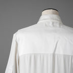 LOUIS VUITTON ルイ・ヴィトン / 22AW 美品 プリーツシャツドレス ワンピース / size38 (WHITE) レディース