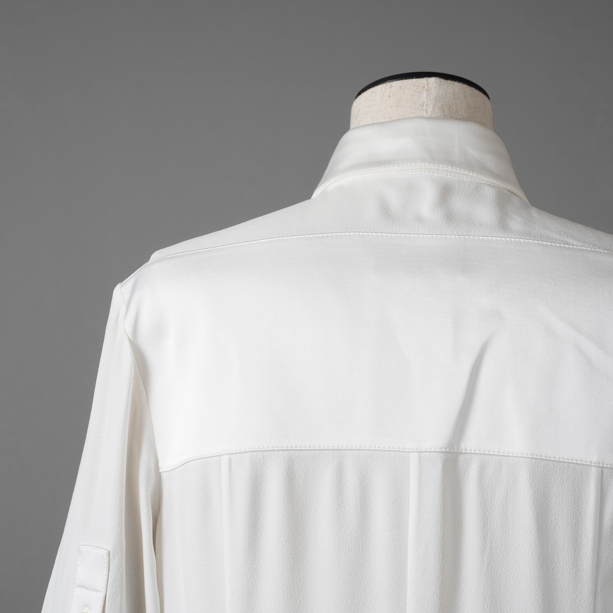 LOUIS VUITTON ルイ・ヴィトン / 22AW 美品 プリーツシャツドレス ワンピース / size38 (WHITE) レディース