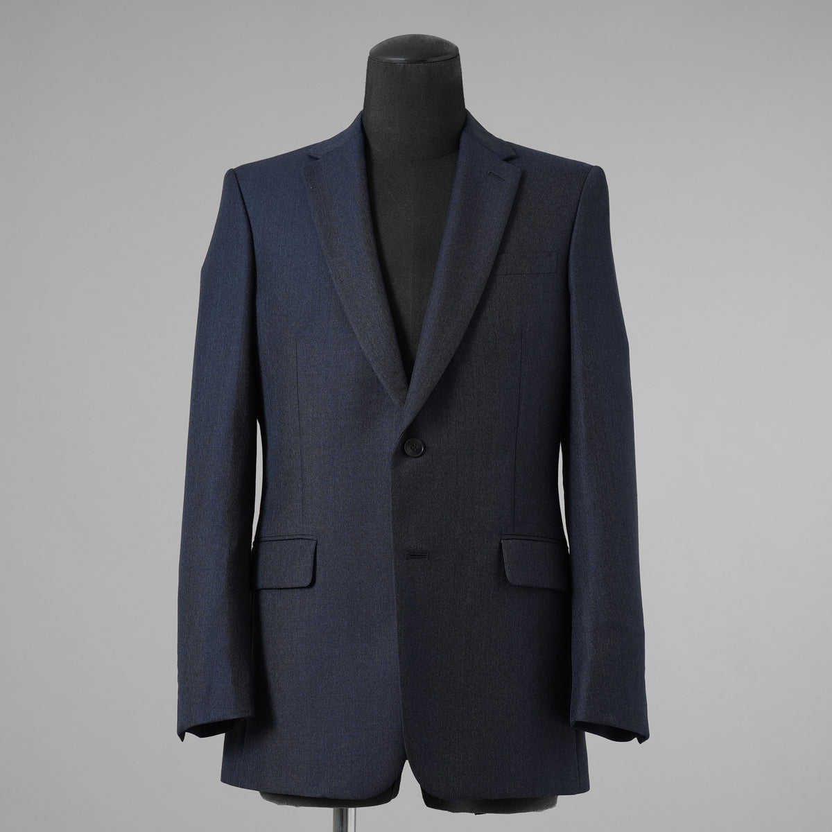 VALENTINO ヴァレンティノ / 20AW 美品 セットアップ シングルブレストジャケット テーラードジャケット 2タックテーラード スラックス パンツ / HV012E00-VT02501V / size 46 (NAVY) 352185-in-ue