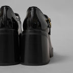 未使用 CELINE セリーヌ / 24AW "Lily" リリー チャンキーソール パンプス / パテントカーフスキン/ テス ベビーズ / シューズ / size 36 (23cm)  BLACK レディース