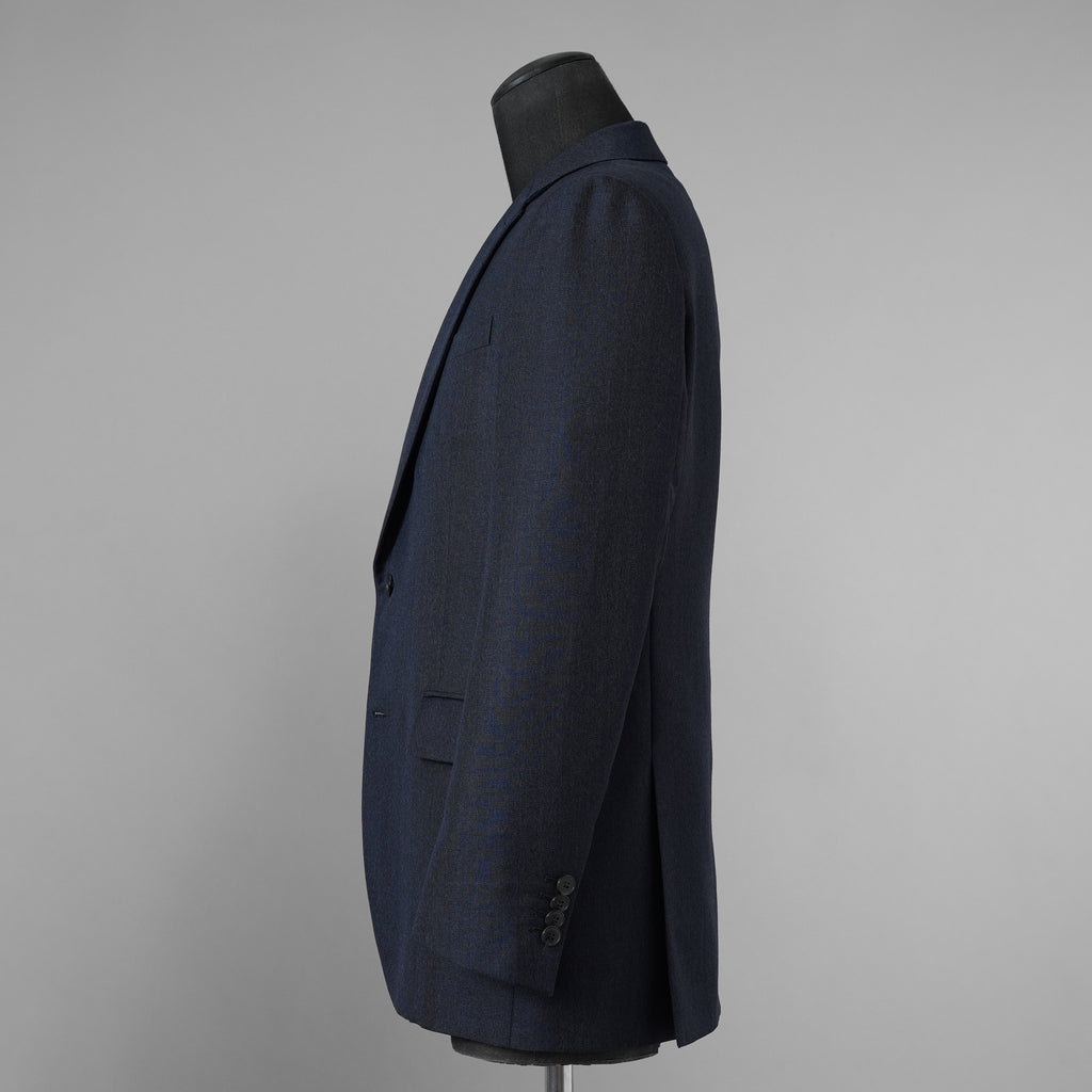 VALENTINO ヴァレンティノ / 20AW 美品 セットアップ シングルブレストジャケット テーラードジャケット 2タックテーラード スラックス パンツ / HV012E00-VT02501V / size 46 (NAVY) 352185-in-ue