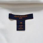 LOUIS VUITTON ルイ・ヴィトン / 22AW 美品 プリーツシャツドレス ワンピース / size38 (WHITE) レディース