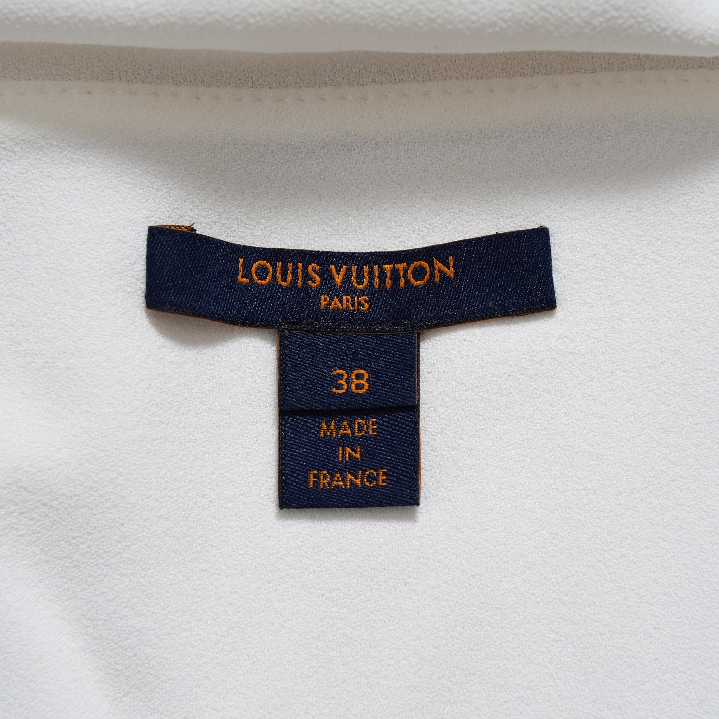 LOUIS VUITTON ルイ・ヴィトン / 22AW 美品 プリーツシャツドレス ワンピース / size38 (WHITE) レディース