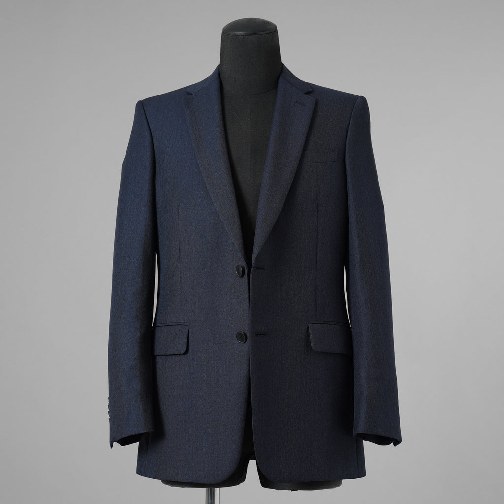 VALENTINO ヴァレンティノ / 20AW 美品 セットアップ シングルブレストジャケット テーラードジャケット 2タックテーラード スラックス パンツ / HV012E00-VT02501V / size 46 (NAVY) 352185-in-ue