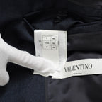 VALENTINO ヴァレンティノ / 20AW 美品 セットアップ シングルブレストジャケット テーラードジャケット 2タックテーラード スラックス パンツ / HV012E00-VT02501V / size 46 (NAVY) 352185-in-ue