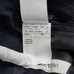 VALENTINO ヴァレンティノ / 20AW 美品 セットアップ シングルブレストジャケット テーラードジャケット 2タックテーラード スラックス パンツ / HV012E00-VT02501V / size 46 (NAVY) 352185-in-ue