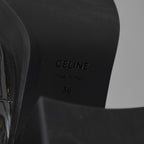 未使用 CELINE セリーヌ / 24AW "Lily" リリー チャンキーソール パンプス / パテントカーフスキン/ テス ベビーズ / シューズ / size 36 (23cm)  BLACK レディース