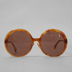 FENDI フェンディ / 21年 美品 Brown Round Sunglasses オーバーサイズラウンド サングラス アクセサリー / FF 0430S / BROWN レディース