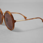 FENDI フェンディ / 21年 美品 Brown Round Sunglasses オーバーサイズラウンド サングラス アクセサリー / FF 0430S / BROWN レディース