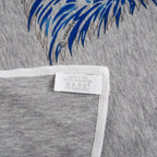 HERMES エルメス / 美品 カレ Tシャツ  Guepards（ゲパール / チーター） コットンジャージー製 大判スカーフ アクセサリー / LIGHT GRAY レディース 352179-izm