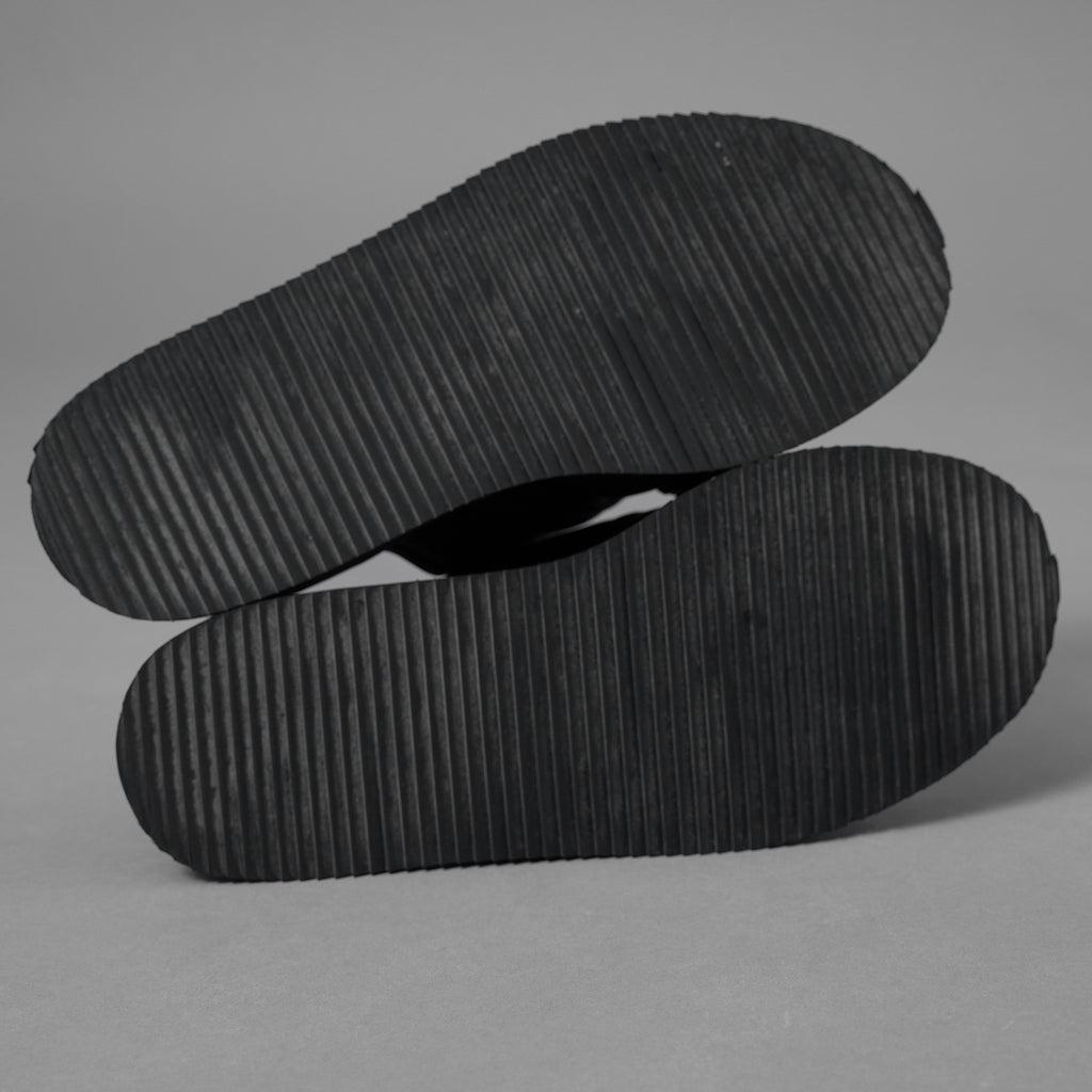 JULIUS ユリウス / 24AW Coated Goat Suede Velcro Sandal コーテッド ゴート スエード ベルクロ  レザーサンダル シューズ / 867FWM1-L / size 1 (BLACK)  352181-in-ue