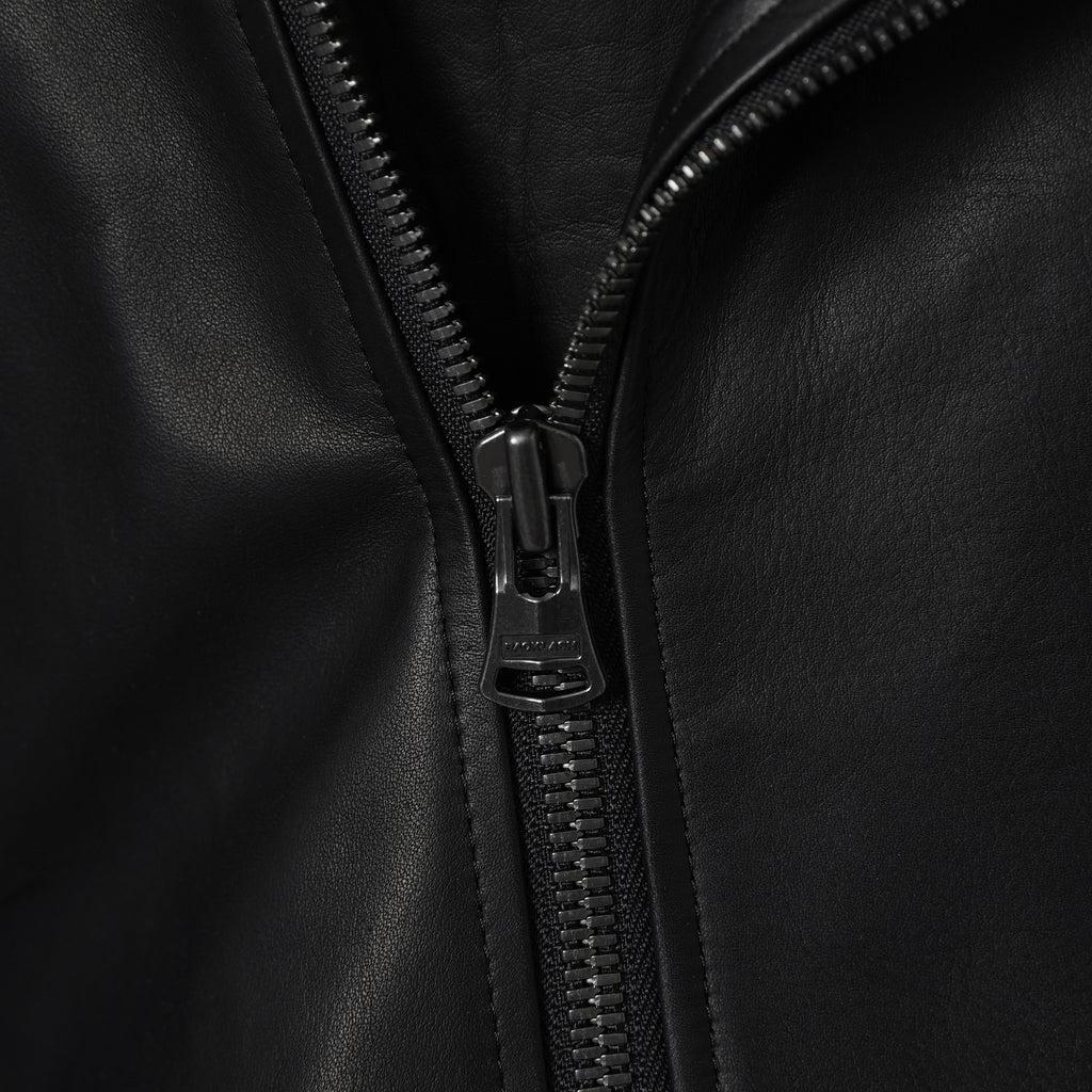 ISAMU KATAYAMA BACKLASH イサムカタヤマバックラッシュ / 25AW 美品 メンセレ別注 Monochrome luxury steer double riders jacket ルーズフィット ライダース アウター / ME2078-06 / size L (BLACK) 352191-in-ue