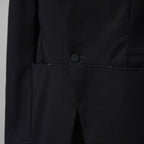 incarnation インカネーション / 美品 24SS Stretch Denim Overlocked 1B Jacket オーバーロック ステッチ ジャケット / 81-170 / size S (DARK NAVY)