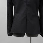 incarnation インカネーション / 美品 24SS Stretch Denim Overlocked 1B Jacket オーバーロック ステッチ ジャケット / 81-170 / size S (DARK NAVY)