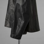 ISAMU KATAYAMA BACKLASH イサムカタヤマバックラッシュ / 25AW 美品 メンセレ別注 Monochrome luxury steer double riders jacket ルーズフィット ライダース アウター / ME2078-06 / size L (BLACK) 352191-in-ue