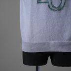 Christian Dior クリスチャン ディオール / 23SS 美品 ロゴノースリーブ ニット ベスト / 313M646AT503 / size M (ラベンダー)