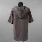 incarnation インカネーション / 美品 20SS CUT & SAWN CUT HOODED RAGLAN #2 SHORT SLEEVE 半袖Tシャツ / 32085-3400 / size M (GRAY)