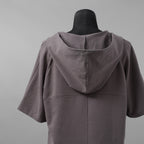 incarnation インカネーション / 美品 20SS CUT & SAWN CUT HOODED RAGLAN #2 SHORT SLEEVE 半袖Tシャツ / 32085-3400 / size M (GRAY)