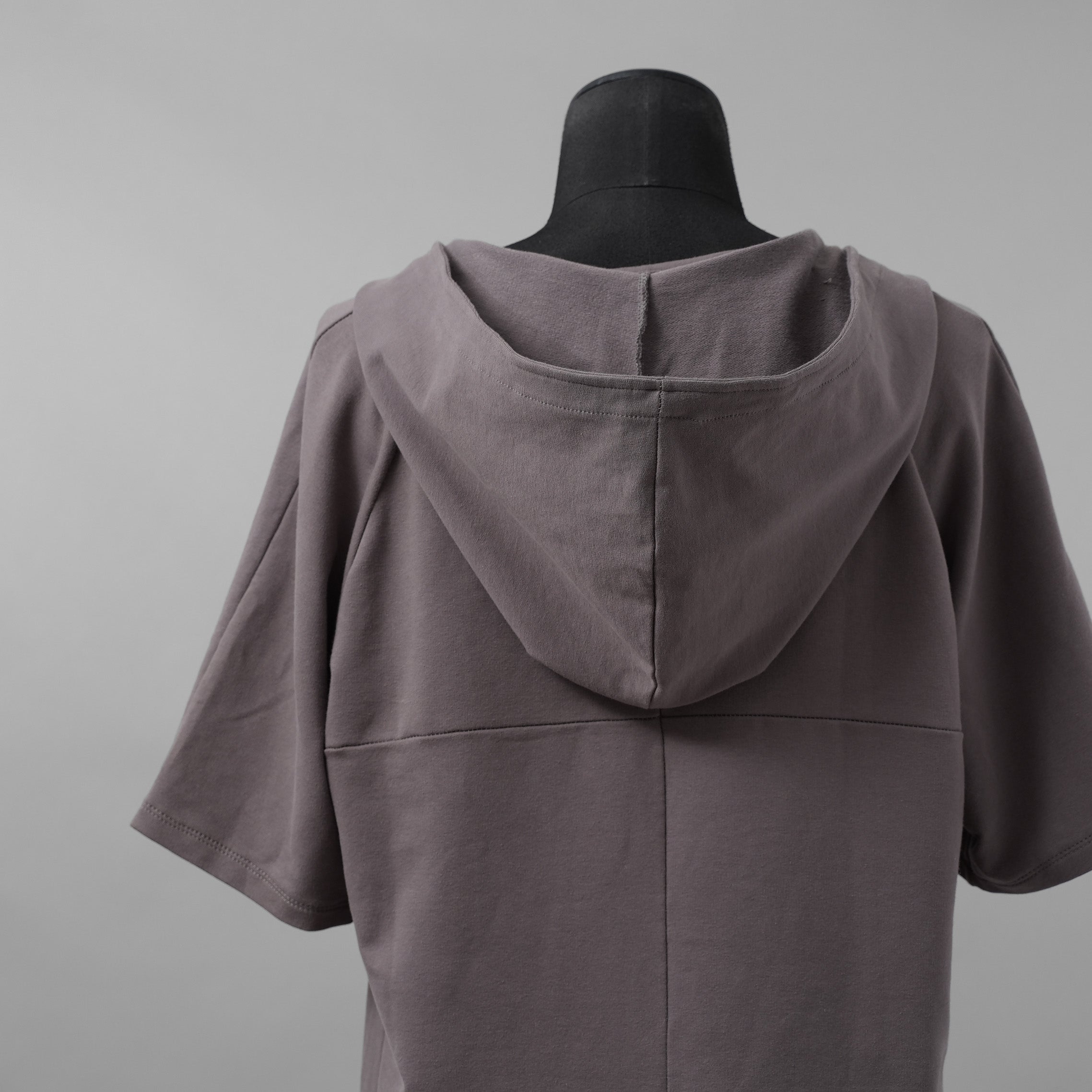 incarnation インカネーション / 美品 20SS CUT & SAWN CUT HOODED RAGLAN #2 SHORT SLEEVE 半袖Tシャツ / 32085-3400 / size M (GRAY)