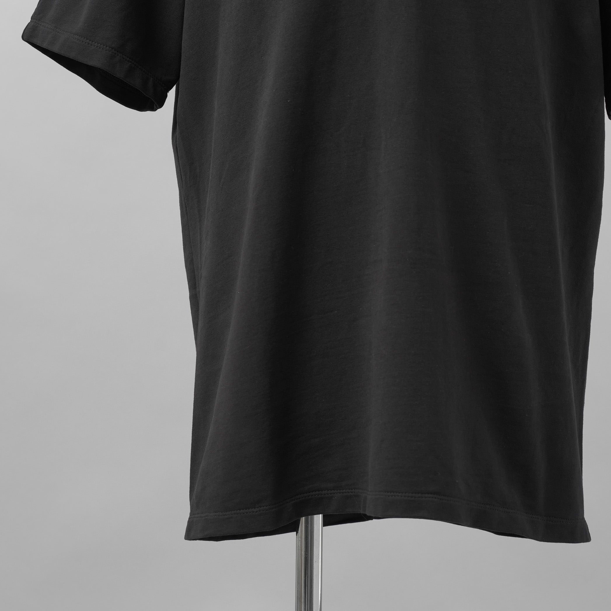 incarnation インカネーション / 美品 20SS CUT & SAWN CUT HOODED RAGLAN #2 SHORT SLEEVE 半袖Tシャツ / 32085-3400 / size L (BLACK)