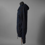 BORIS BIDJAN SABERI ボリスビジャンサベリ / 16SS 美品 ZIPPER2 OBJECT DYED / F0501M / ヴィニール コーティング パーカー / size S (NAVY)
