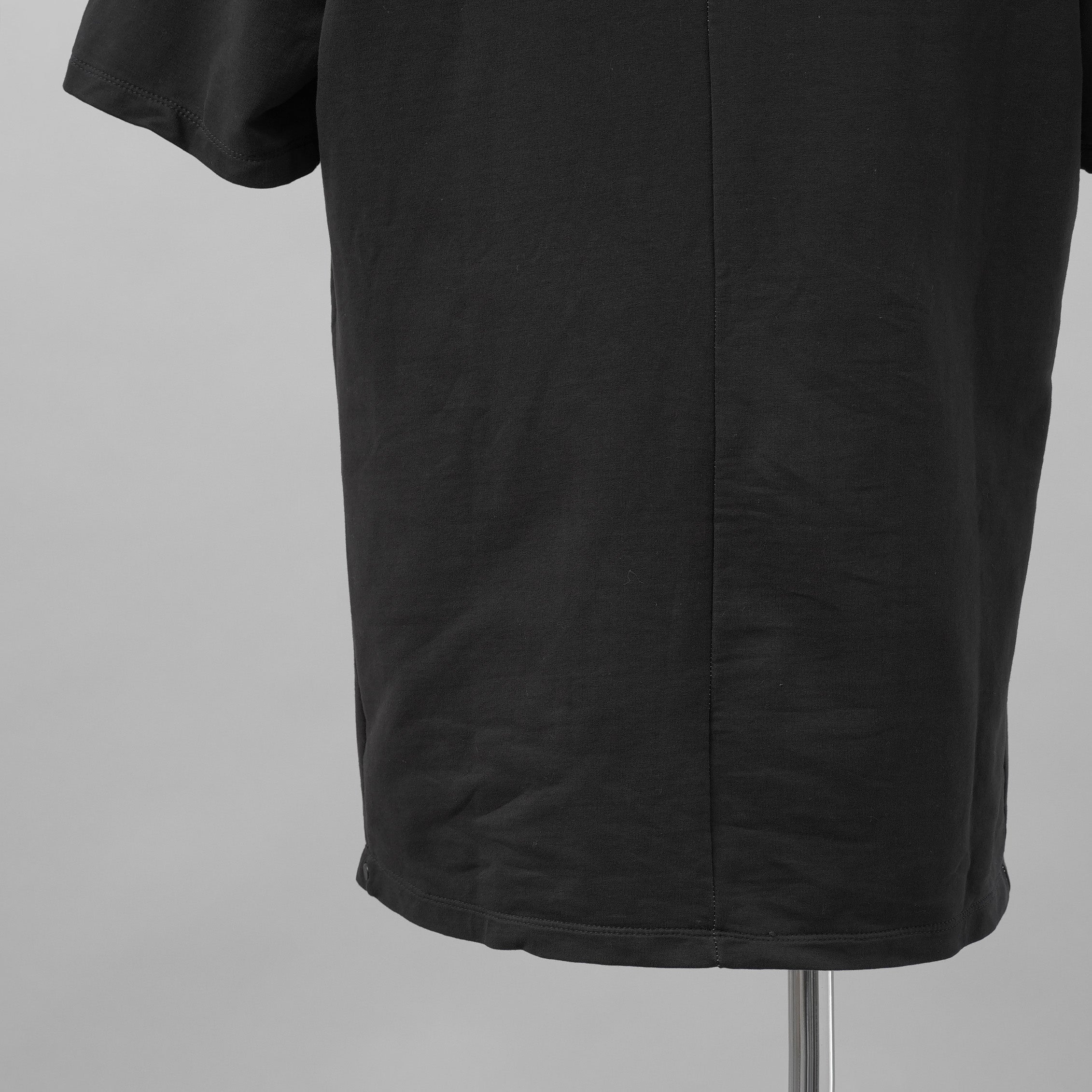 incarnation インカネーション / 美品 20SS CUT & SAWN CUT HOODED RAGLAN #2 SHORT SLEEVE 半袖Tシャツ / 32085-3400 / size L (BLACK)