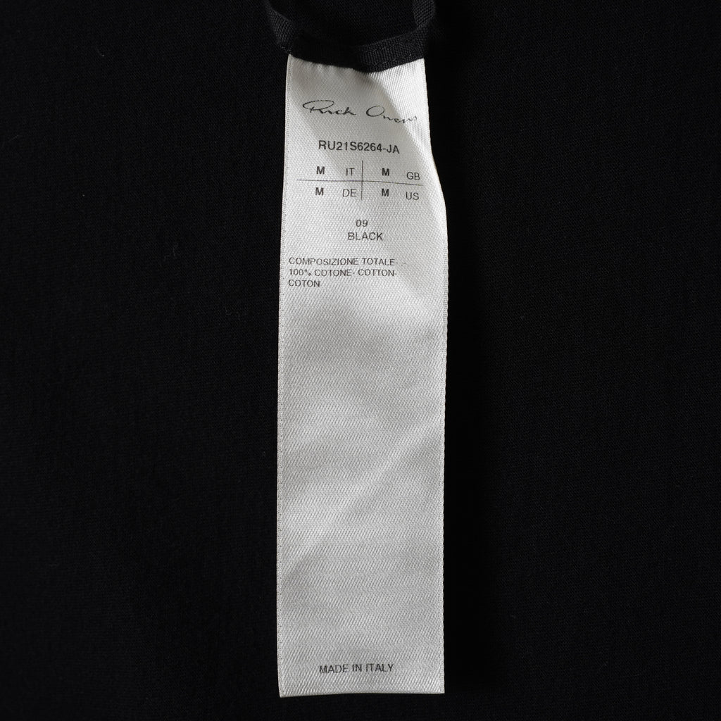 Rick Owens リックオウエンス / 美品 21SS  LEVEL T-SHIRT 半袖Ｔシャツ / RU21S6264-JA / size M (BLACK) 352190-in-ue