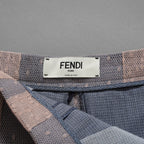 FENDI フェンディ / 美品 23年リゾートコレクション / チュールショートパンツ  / FR6413 AM37 / size 40 (PINK × BLUE) レディース