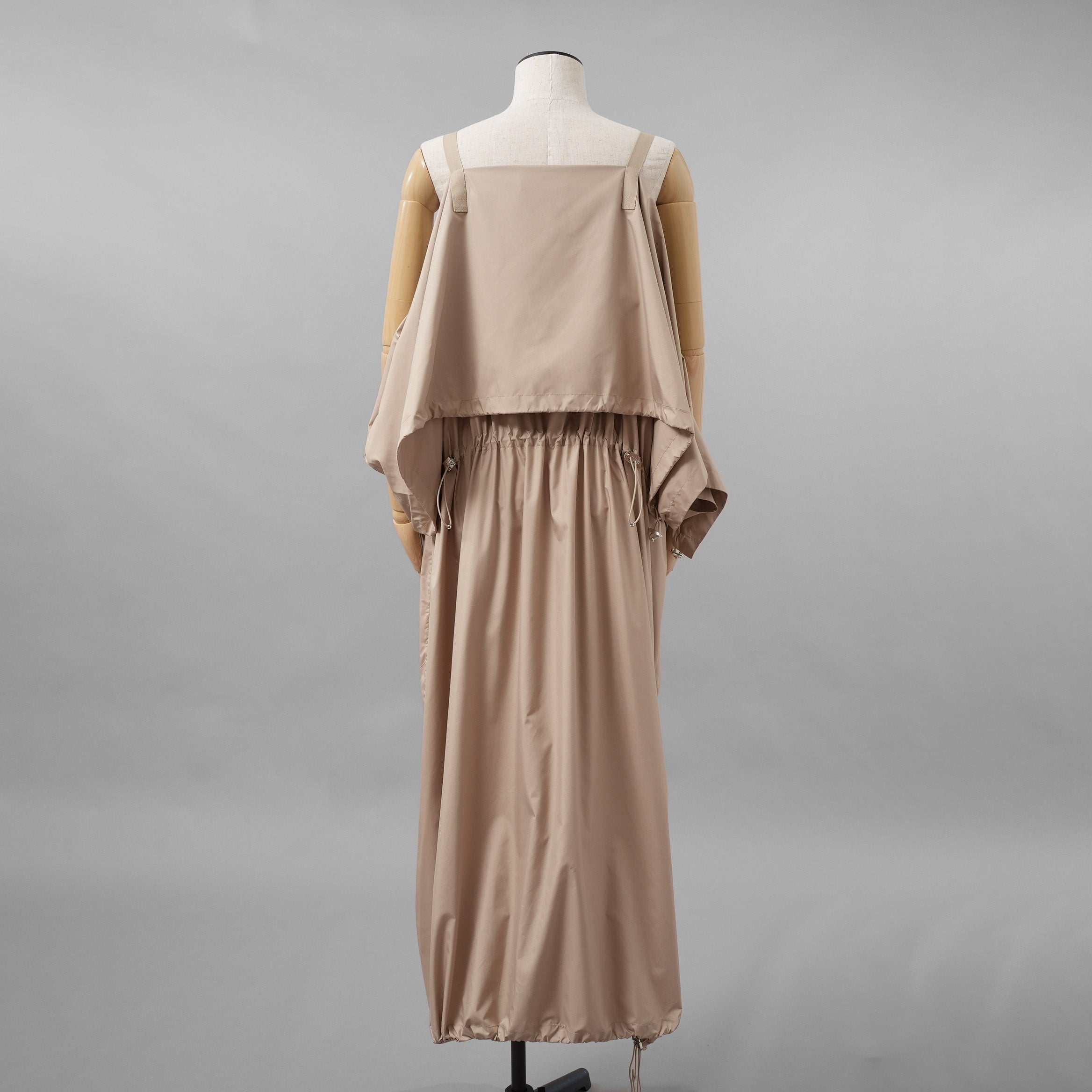 Christian Dior クリスチャンディオール / 21年クルーズコレクション / テクニカルタフタ ミドルレングス ドレス ワンピース / 217R63A2829 / size S (BEIGE)