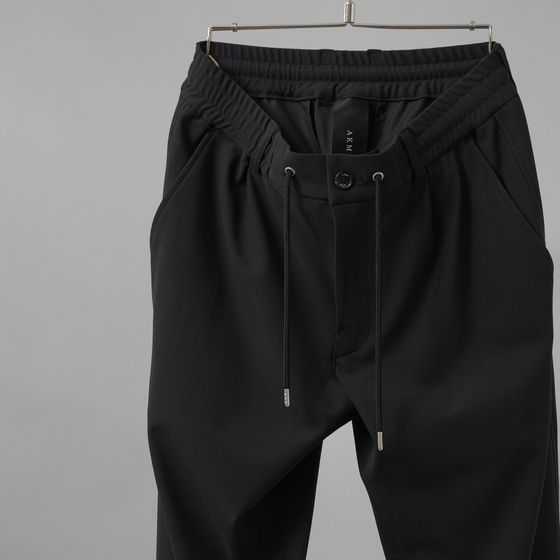 新品 AKM アーケーエム / 24SS SWING EASY PANTS パンツ / P344 PET148 / size M (BLACK)