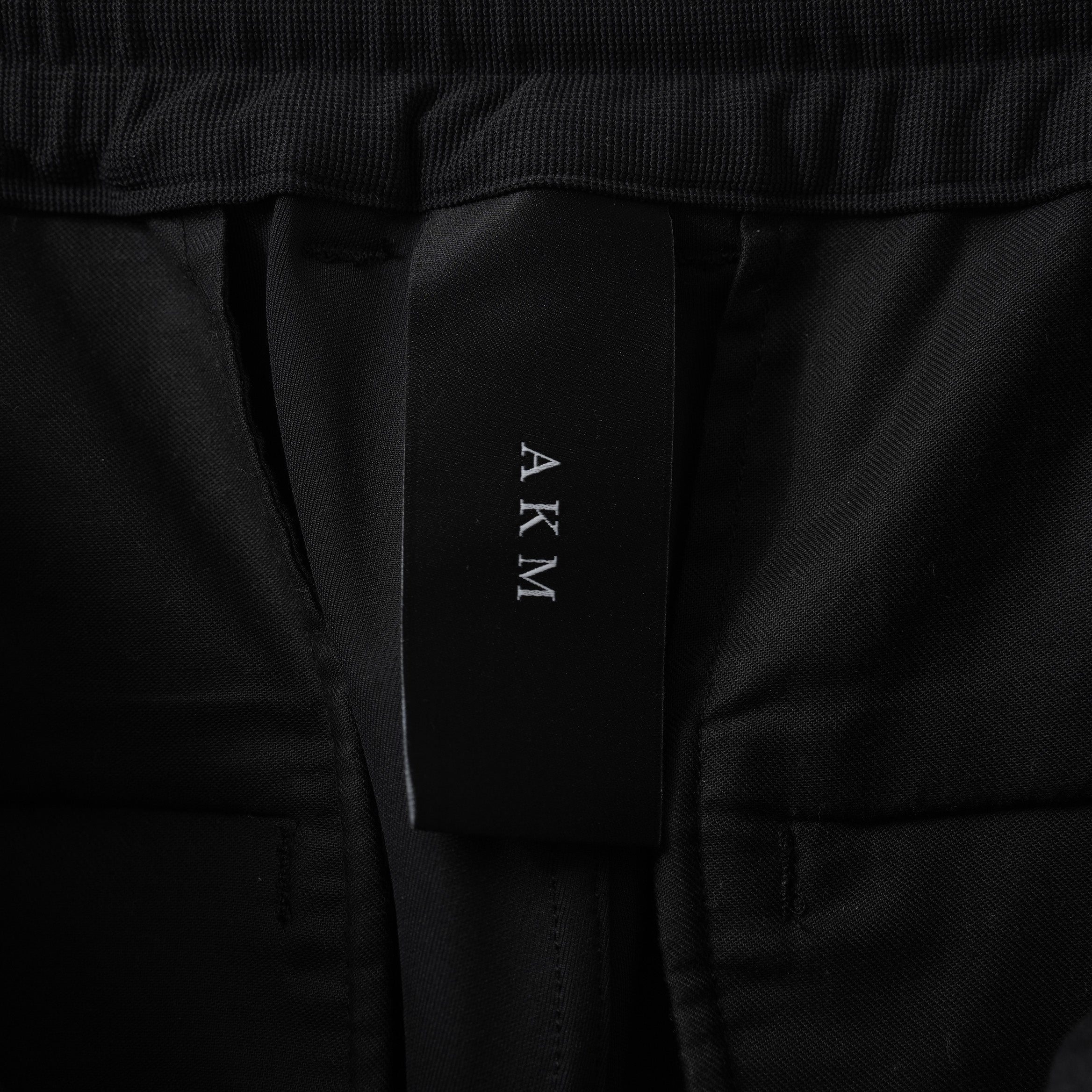 新品 AKM アーケーエム / 24SS SWING EASY PANTS パンツ / P344 PET148 / size M (BLACK)