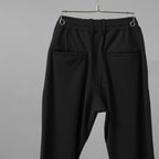 新品 AKM アーケーエム / 24SS SWING EASY PANTS パンツ / P344 PET148 / size M (BLACK)