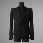新品 THE ONENESS ザ ワンネス / 22AW【SGZ COSTUME LINE】Short Peacked Jacket ショートジャケット ピークド ジャケット / OE-SGZ-HJ07-100 / size 1 (BLACK) 123069-alm