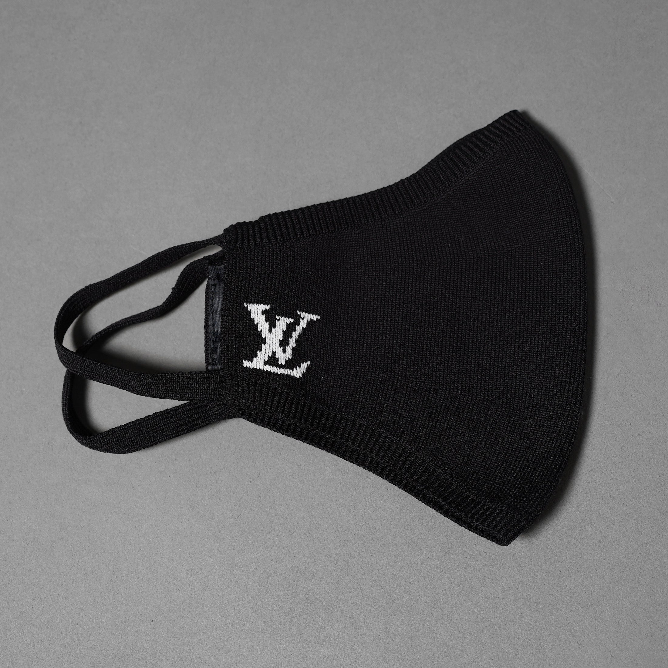 LOUIS VUITTON ルイヴィトン /  美品 LV ロゴ マイユマスク / M76748 (BLACK)