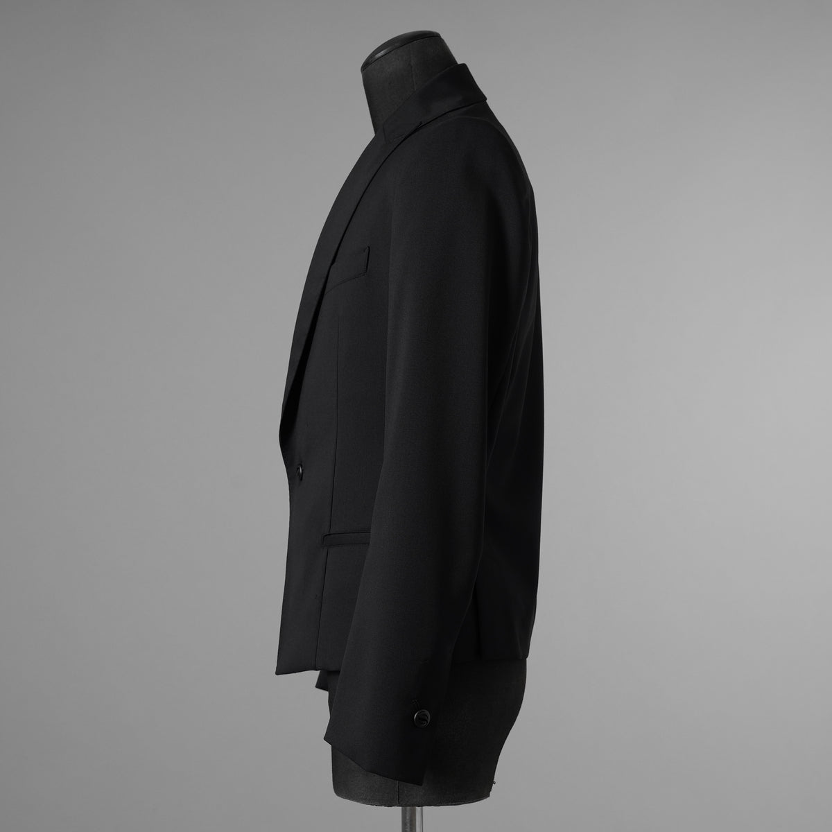 新品 THE ONENESS ザ ワンネス / 22AW【SGZ COSTUME LINE】Short Peacked Jacket ショートジャケット ピークド ジャケット / OE-SGZ-HJ07-100 / size 1 (BLACK) 123069-alm
