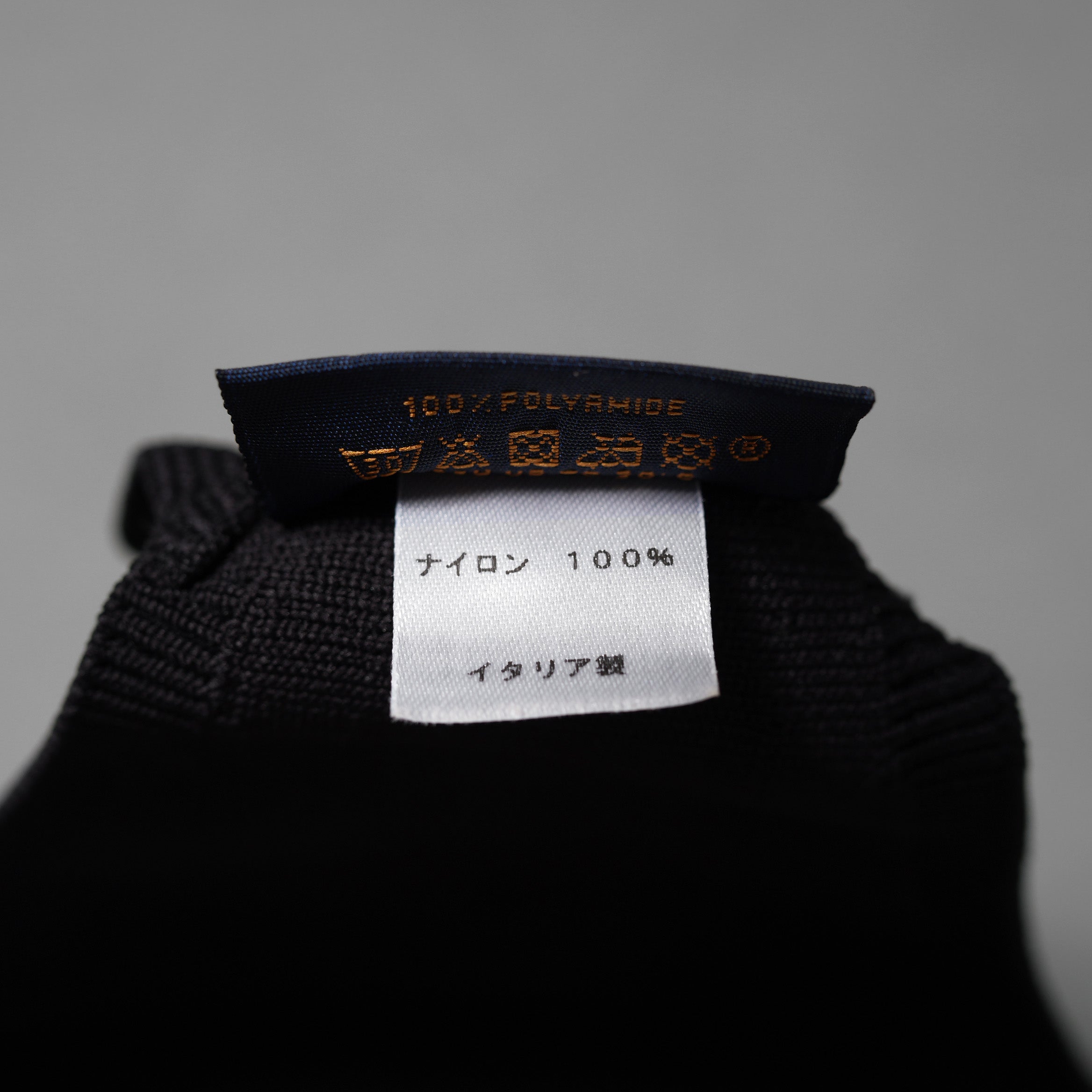 LOUIS VUITTON ルイヴィトン /  美品 LV ロゴ マイユマスク / M76748 (BLACK)