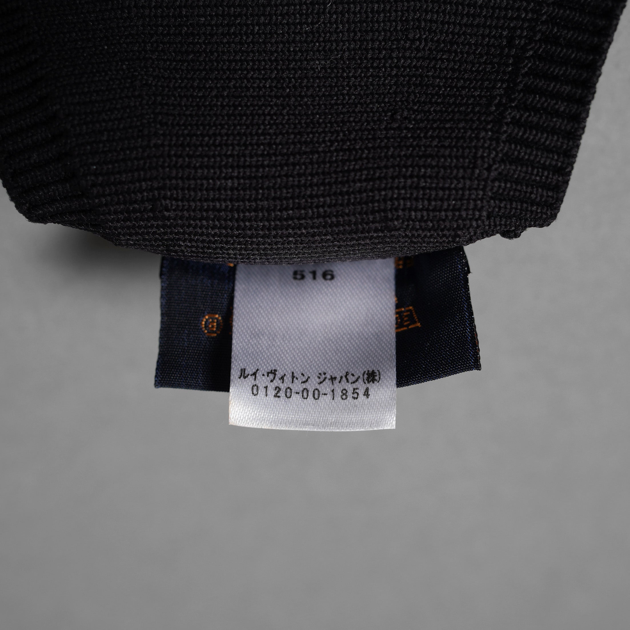 LOUIS VUITTON ルイヴィトン /  美品 LV ロゴ マイユマスク / M76748 (BLACK)